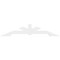 Ekena Millwork Vanguard Architectural Grade PVC Gable Bracket, 108"W x 22 1/2"H x 2"D x 6"F, 5/12 Pitch GBP108X23X0206VAN00 - alternate 2